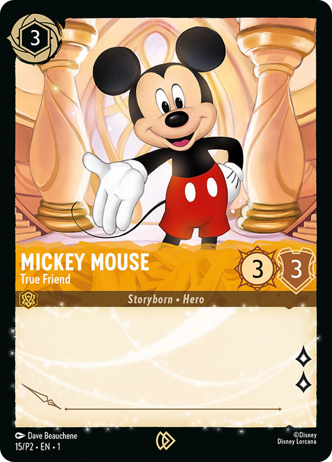 Mickey Mouse - True Friend (Continentals 2024) (Blank Signature