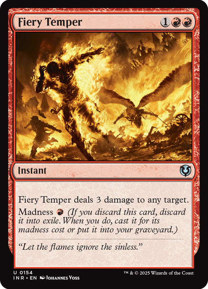 Fiery Temper | Innistrad Remastered | Star City Games