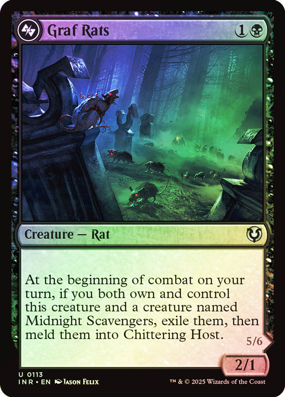 Graf Rats // Chittering Host (Top) | Innistrad Remastered