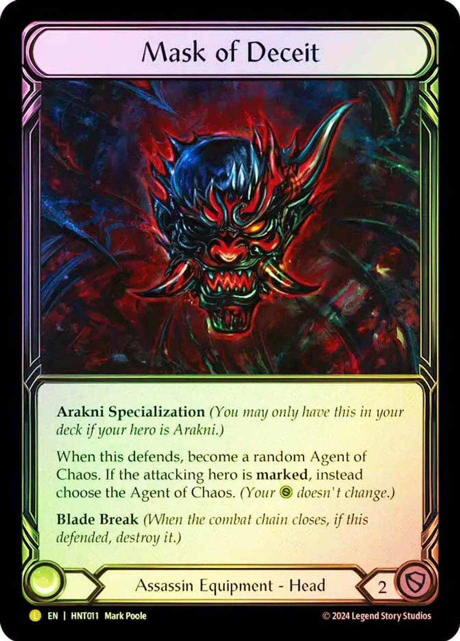 その他 Mask of Deceit CF Mask of Deceit | The Hunted | Star City Games