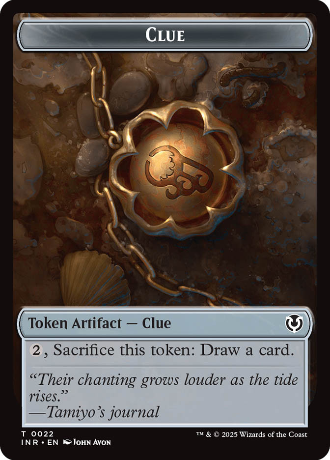 mtg clue token cards MTG Magic the Gathering Token - Clue (12/355) Shadows over Innistrad LP