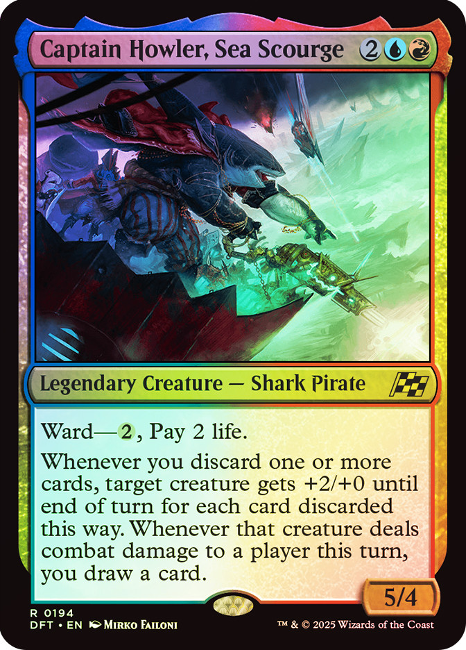リールアー　クリーパー　ウォーターウォーカー　ハイフィン Captain Howler, Sea Scourge | Aetherdrift | Star City Games
