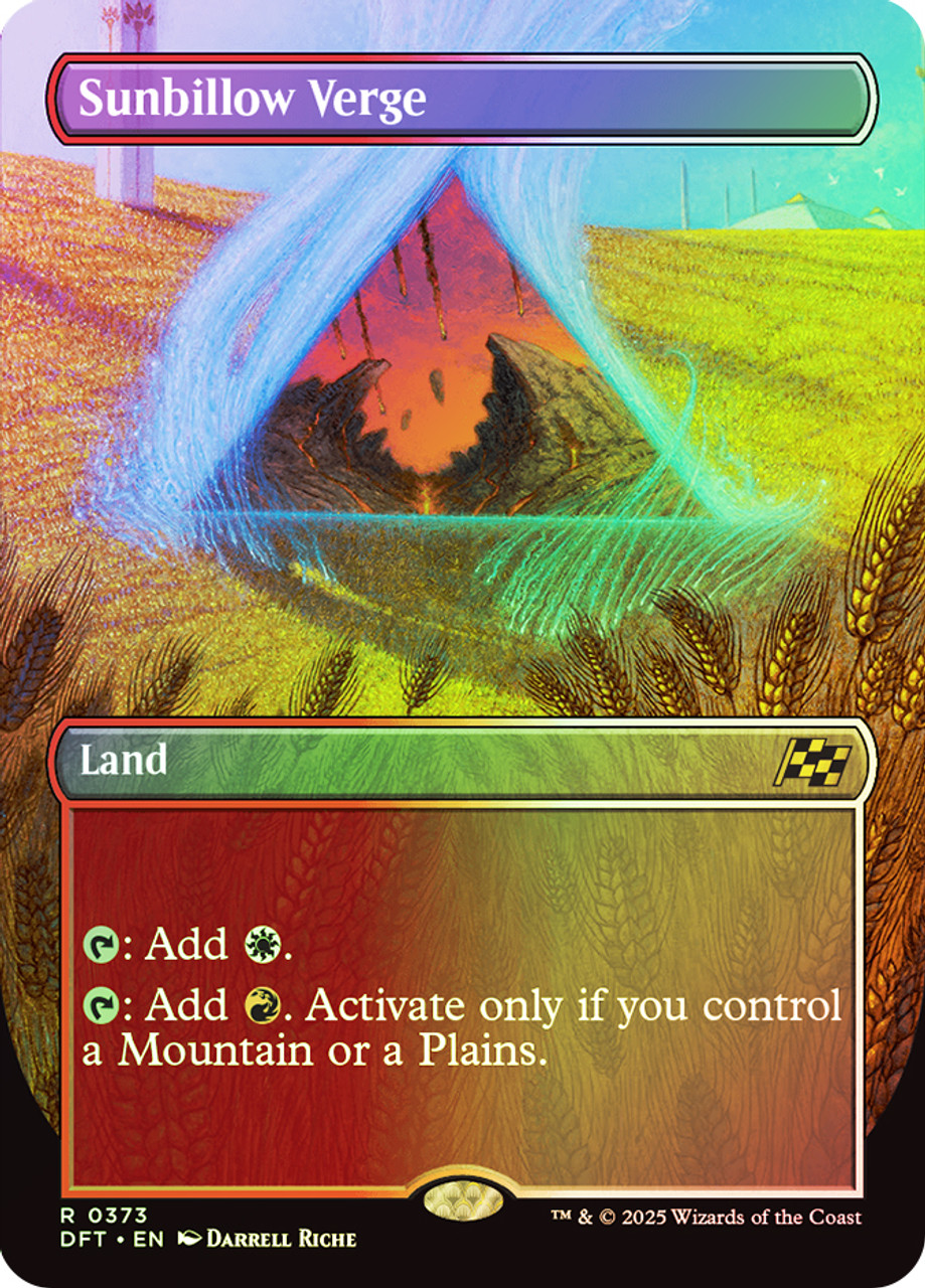 Sunbillow Verge (Borderless) | Aetherdrift - Variants | Star