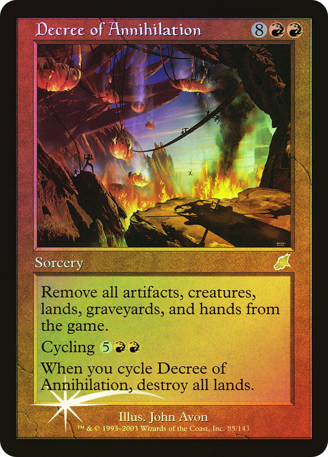 Decree of Annihilation | Scourge | Star City Games