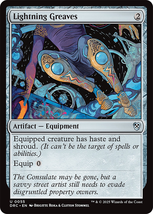 Lightning Greaves | Aetherdrift Commander | Star City Games