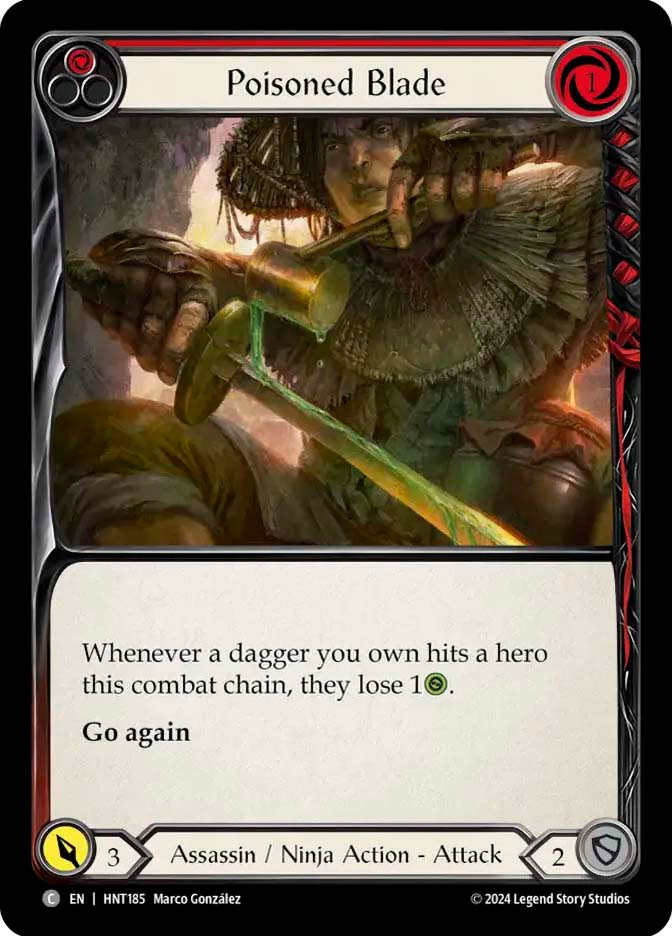 Poisoned Blade (Red) | The Hunted | Star City Games