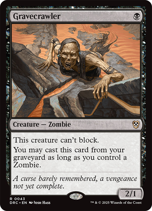 Gravecrawler | Aetherdrift Commander | Star City Games