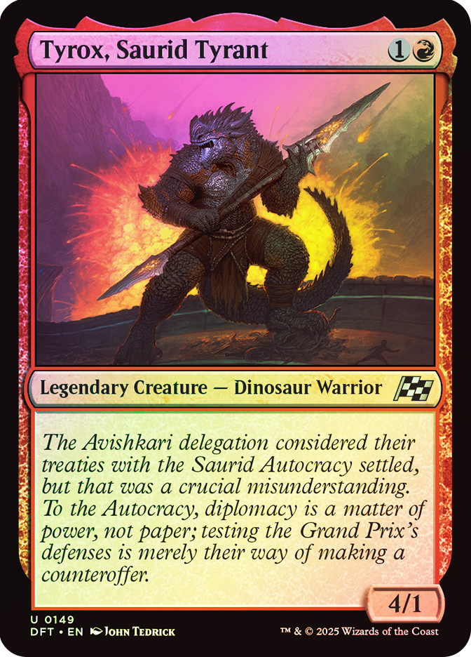 Tyrox, Saurid Tyrant | Aetherdrift | Star City Games