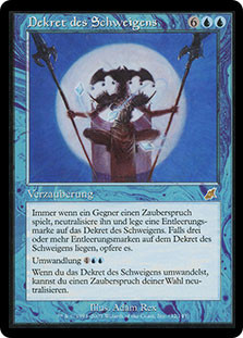 Decree of Silence | Scourge - German | Star City Games