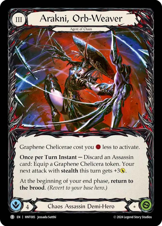 Arakni, Orb-Weaver // Arakni, Redback | The Hunted | Star City Games