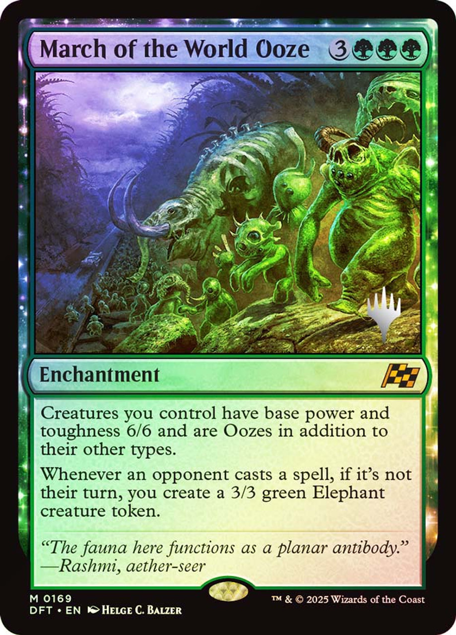 世界軟泥の進撃 march of the world ooze March of the World Ooze (Promo Pack) (Aetherdrift) | Promo