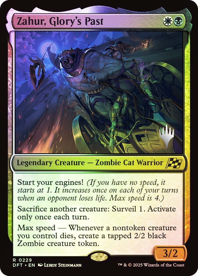 Zahur, Glory's Past (Promo Pack) (Aetherdrift) | Promo | Star City