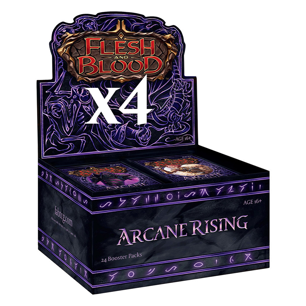 Flesh and Blood - Arcane Rising (1st Edition) Booster Case (4