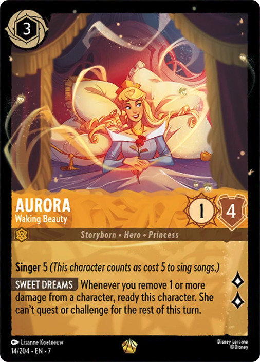 Disney Lorcana オーロラ 目覚めの森の美女 キラ Aurora - Waking Beauty | Archazia's Island | Star City Games