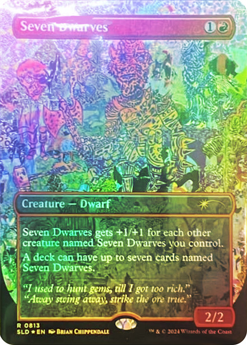 七人の小人 foil Seven Dwarves 0818 sld Seven Dwarves (0818