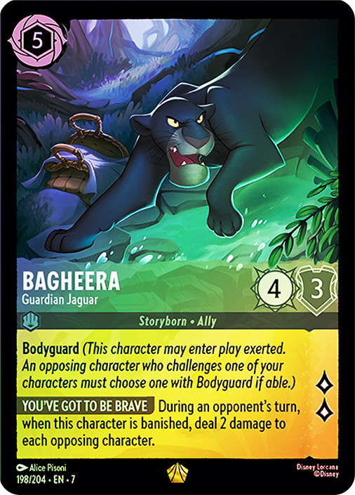 bagheera lorcana card - Whispers in the Well - - Cautious Explorer (Uncommon) Take a short nap and
