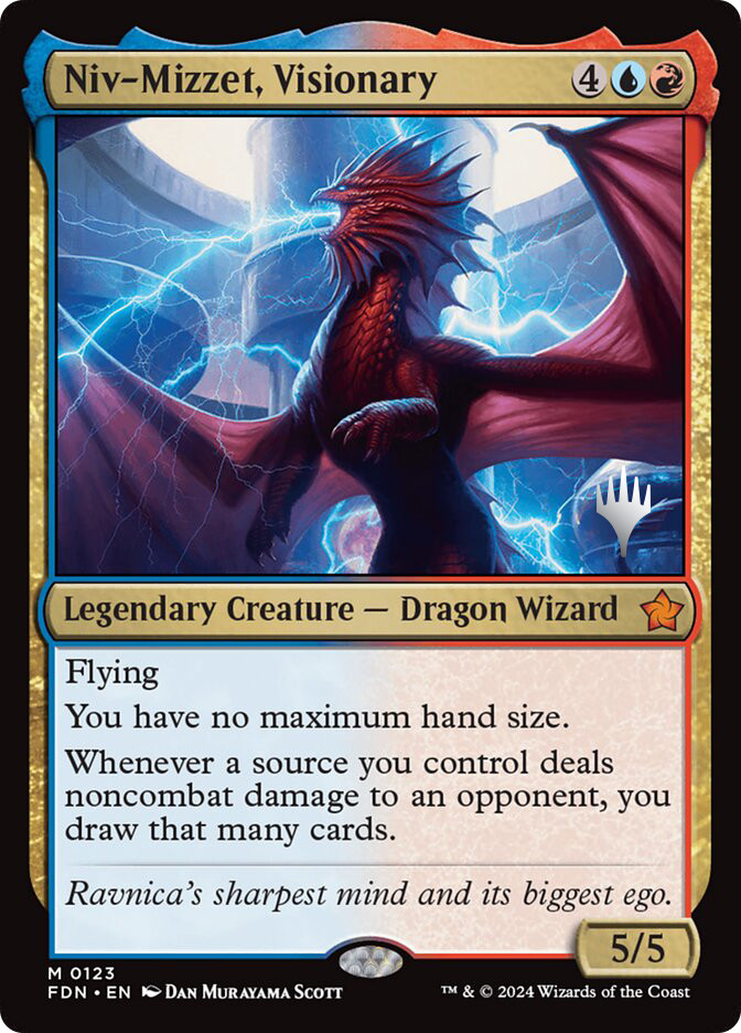 Niv-Mizzet, Visionary (Promo Pack) (Foundations) | Promo | Star