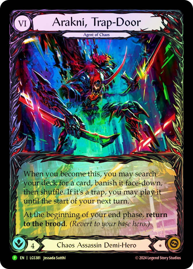 Arakni, Trap-Door (Prerelease) | Promotional Cards | Star City Games