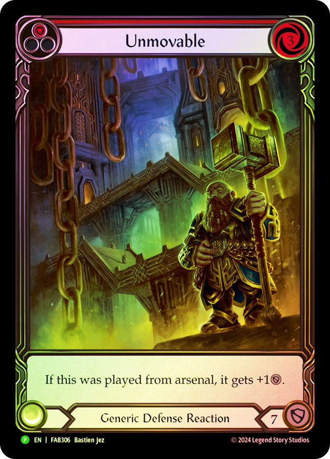 Unmovable (Red) (Calling) | Promotional Cards | Star City Games