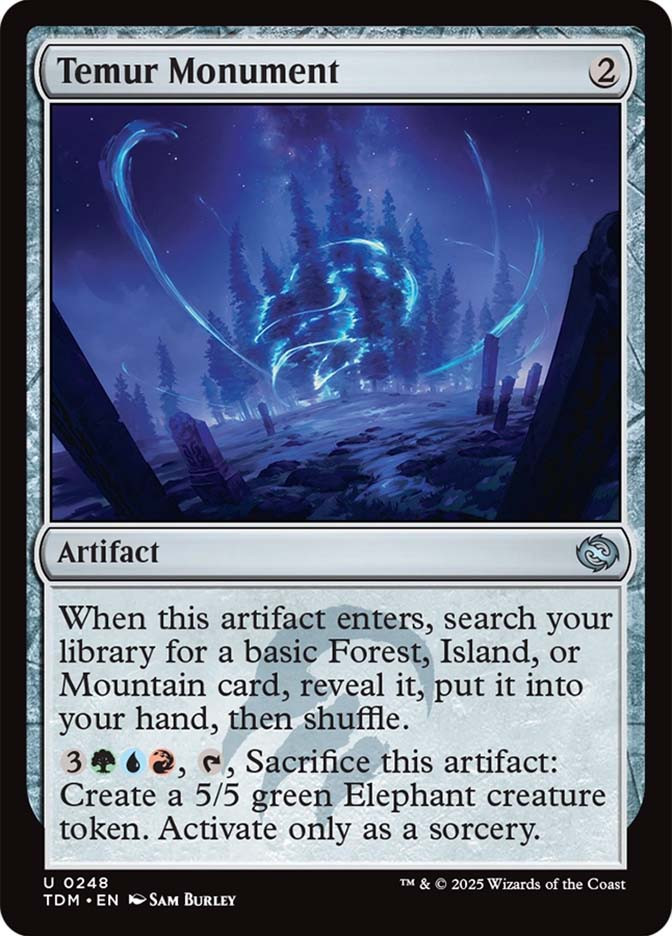 temur mtg cards Ultra PRO - Tarkir Dragonstorm Eshki, Temur's Roar (Temur Roar Commander Deck) 100ct Deck Protector Sleeves for Magic: The Gathering except its a 4/4 Dragon creature with flying in addition to its other types Temur Battle Rage - Local