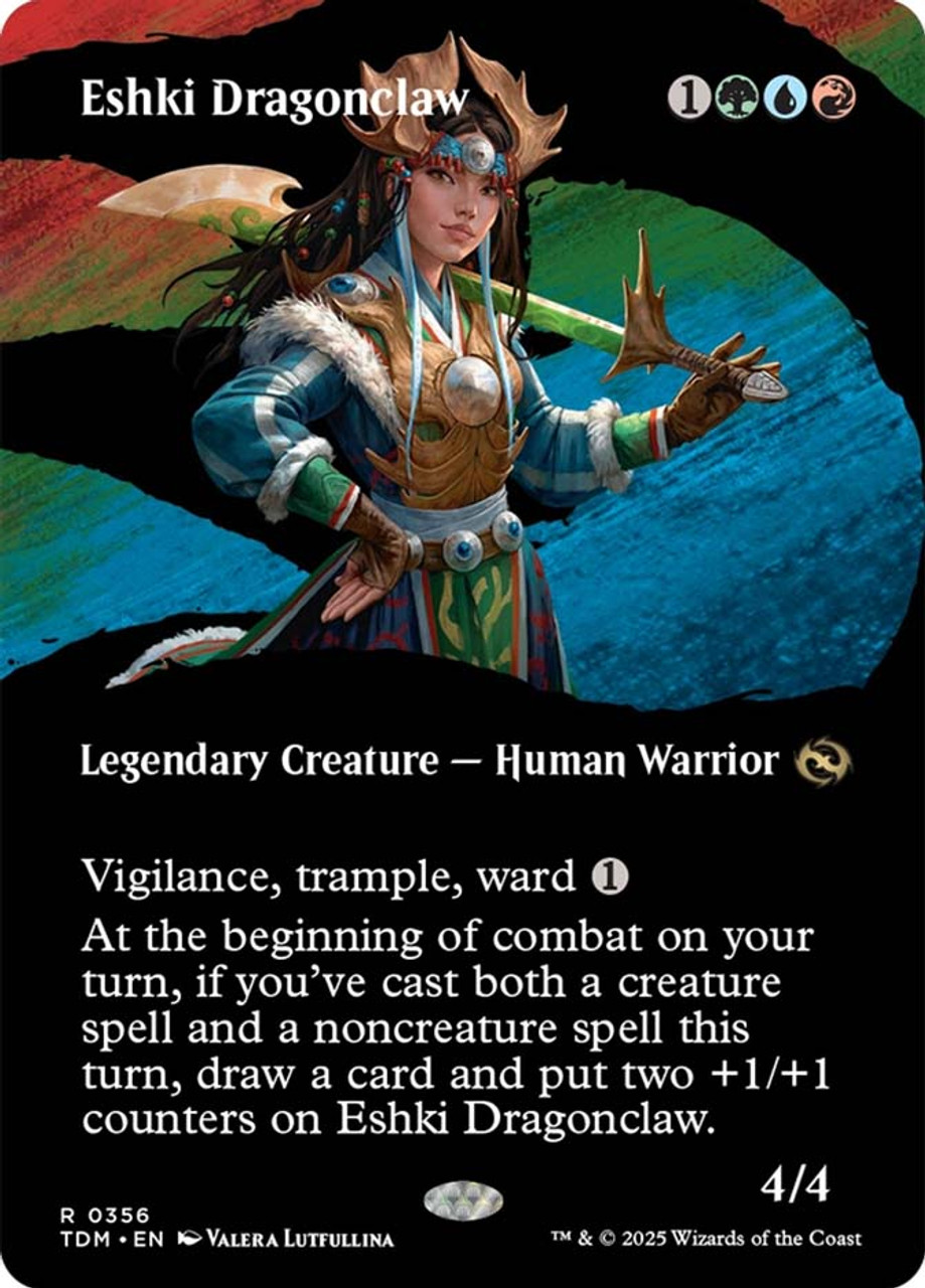 Eshki Dragonclaw (Borderless) | Tarkir: Dragonstorm