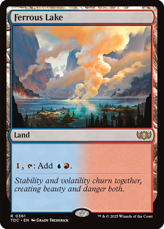 Ferrous Lake | Tarkir: Dragonstorm Commander | Star City Games