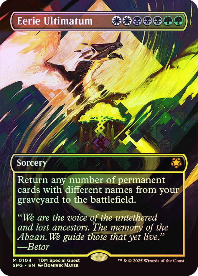mtg eerie cards Eerie Ultimatum