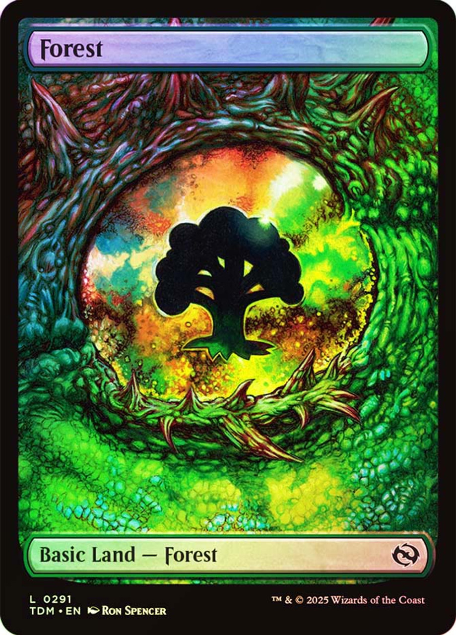 MTG 【USG】 Forrest アリーナfoil サインド mtg Foil 森/Forest