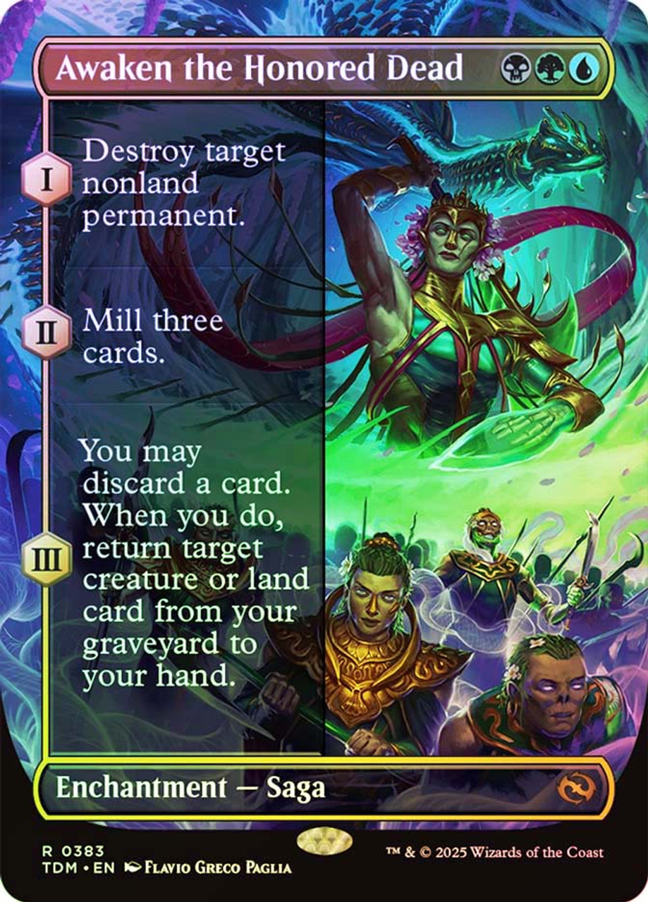Awaken the Honored Dead (Borderless) | Tarkir: Dragonstorm