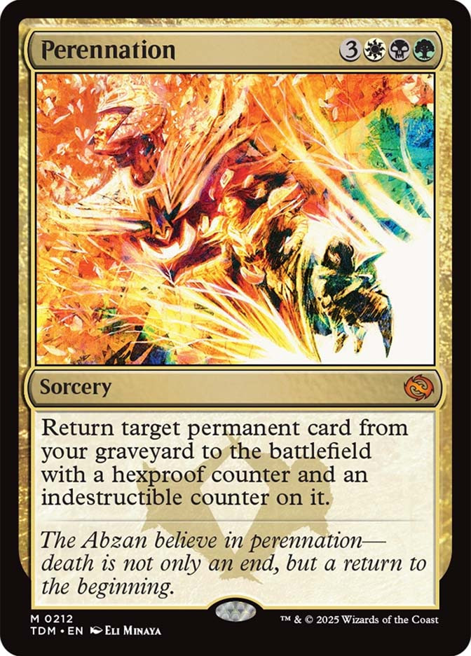 Perennation | Tarkir: Dragonstorm | Star City Games