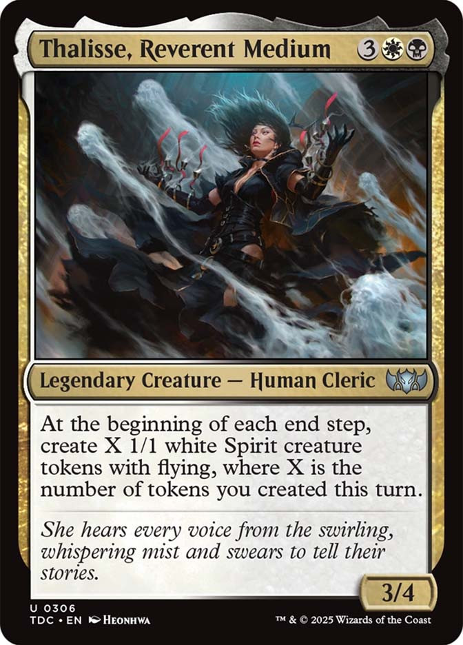 Thalisse, Reverent Medium | Tarkir: Dragonstorm Commander | Star