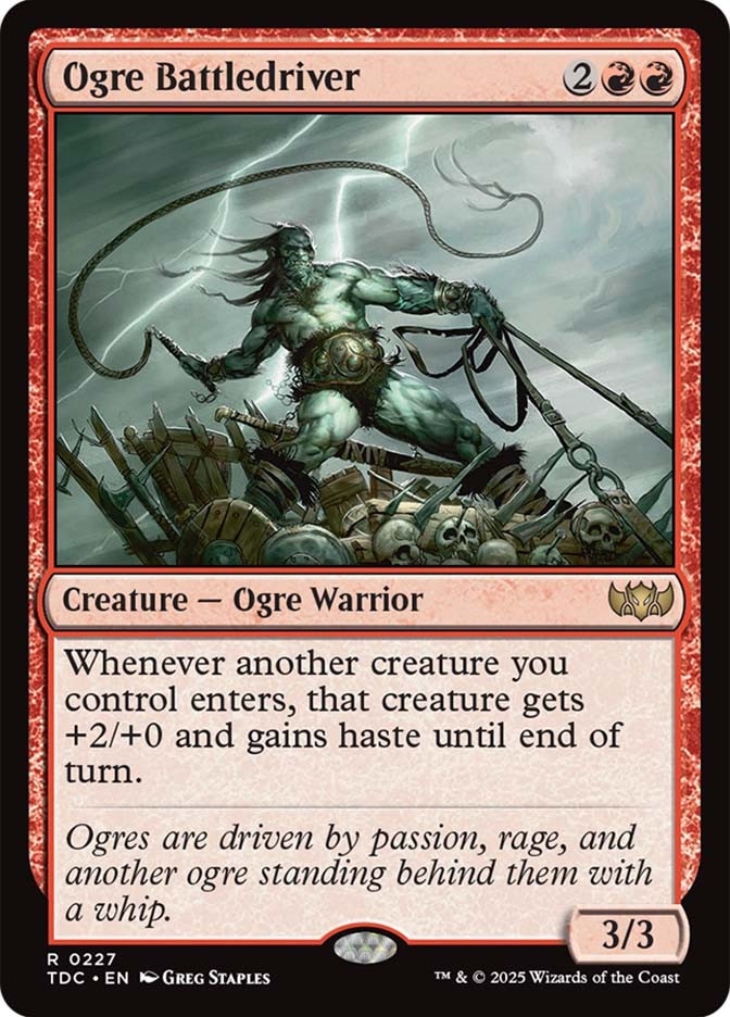 Ogre Battledriver | Tarkir: Dragonstorm Commander | Star City Games