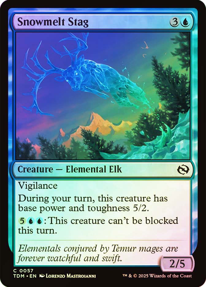 Snowmelt Stag | Tarkir: Dragonstorm | Star City Games