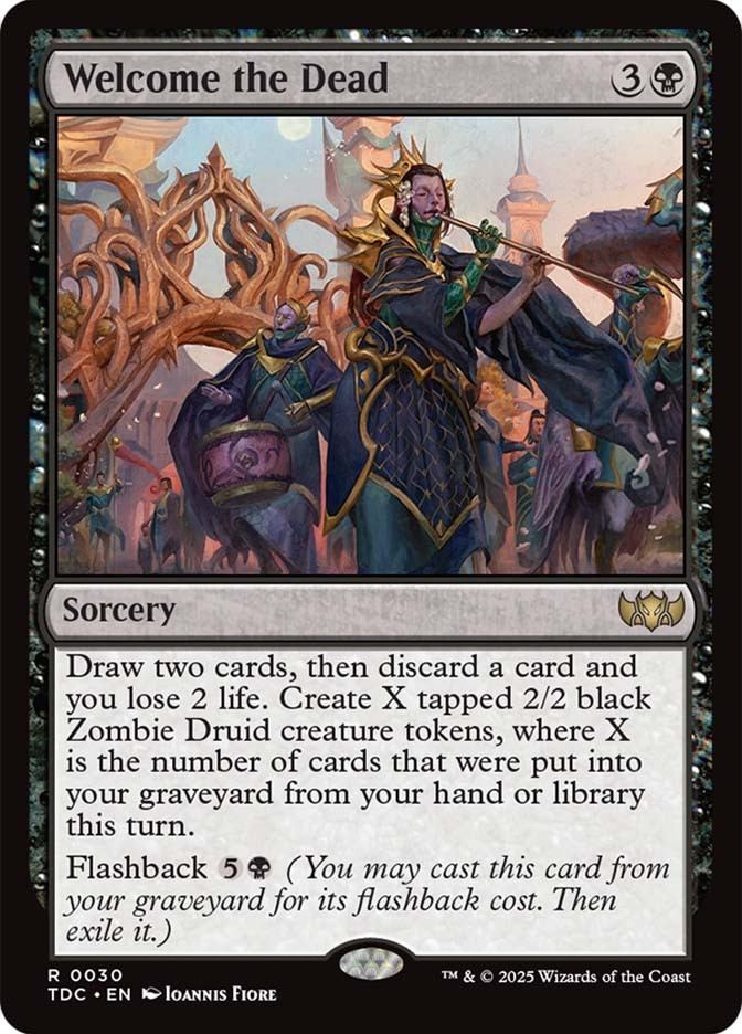 Welcome the Dead | Tarkir: Dragonstorm Commander | Star City Games