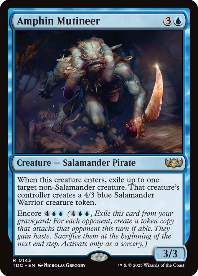 Amphin Mutineer | Tarkir: Dragonstorm Commander | Star City Games