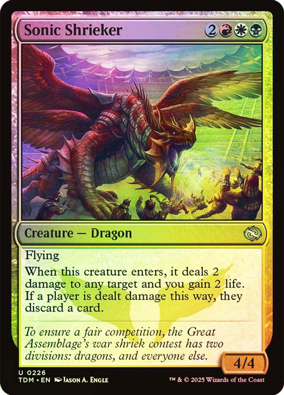 Sonic Shrieker | Tarkir: Dragonstorm | Star City Games