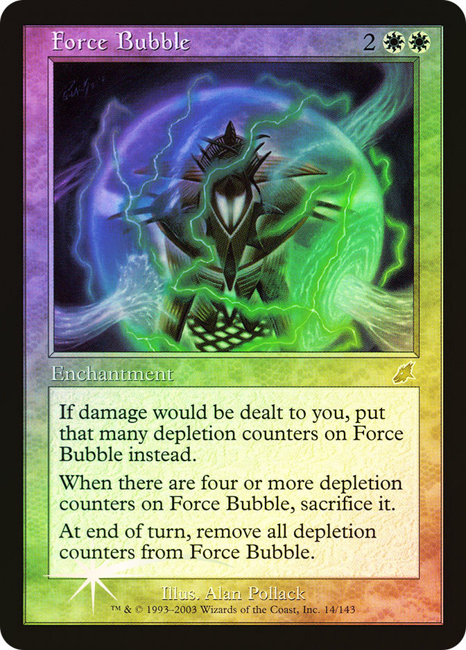 力場の泡/Force Bubble 英語 foil Force Bubble | Scourge | Star City Games