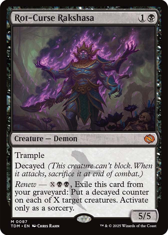 Rot-Curse Rakshasa | Tarkir: Dragonstorm | Star City Games