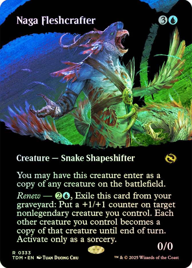 mtg naga cards Eternal Mint / near mint condition trading card Naga Fleshcrafter