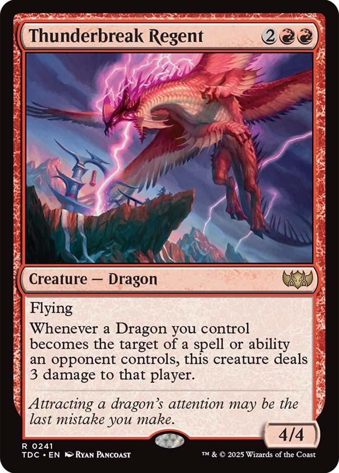Thunderbreak Regent | Tarkir: Dragonstorm Commander | Star City Games