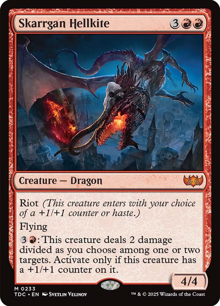【PSA10】Skarrgan Hellkite Skarrgan Hellkite | Tarkir: Dragonstorm Commander | Star