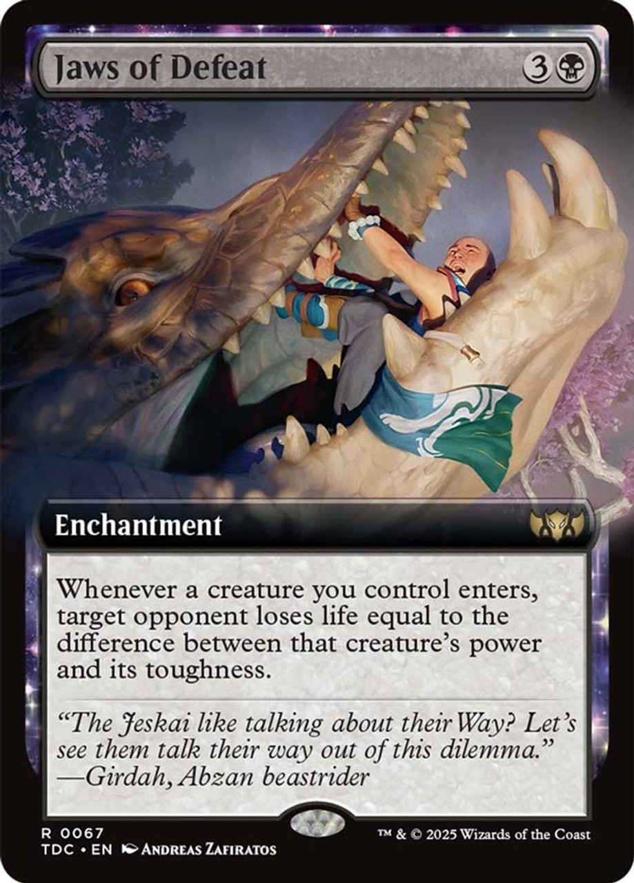 Jaws of Defeat (Extended Art) | Tarkir: Dragonstorm