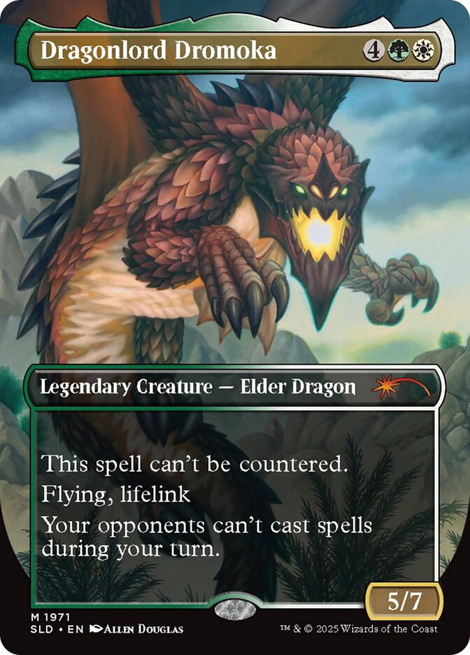 Dramomo✩‧₊˚ Dragonlord Dromoka // Dragonlord Dromoka | Secret Lair Drop | Star