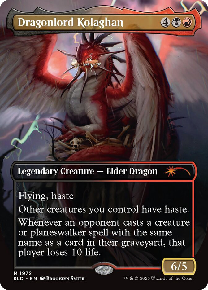 Dragonlord Kolaghan // Dragonlord Kolaghan | Secret Lair Drop