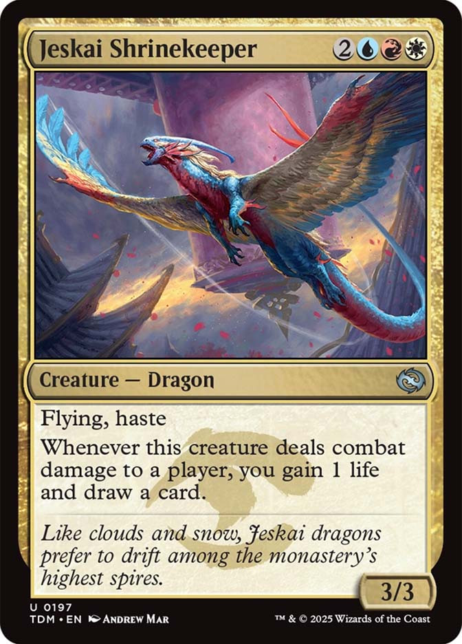 Jeskai Shrinekeeper | Tarkir: Dragonstorm | Star City Games