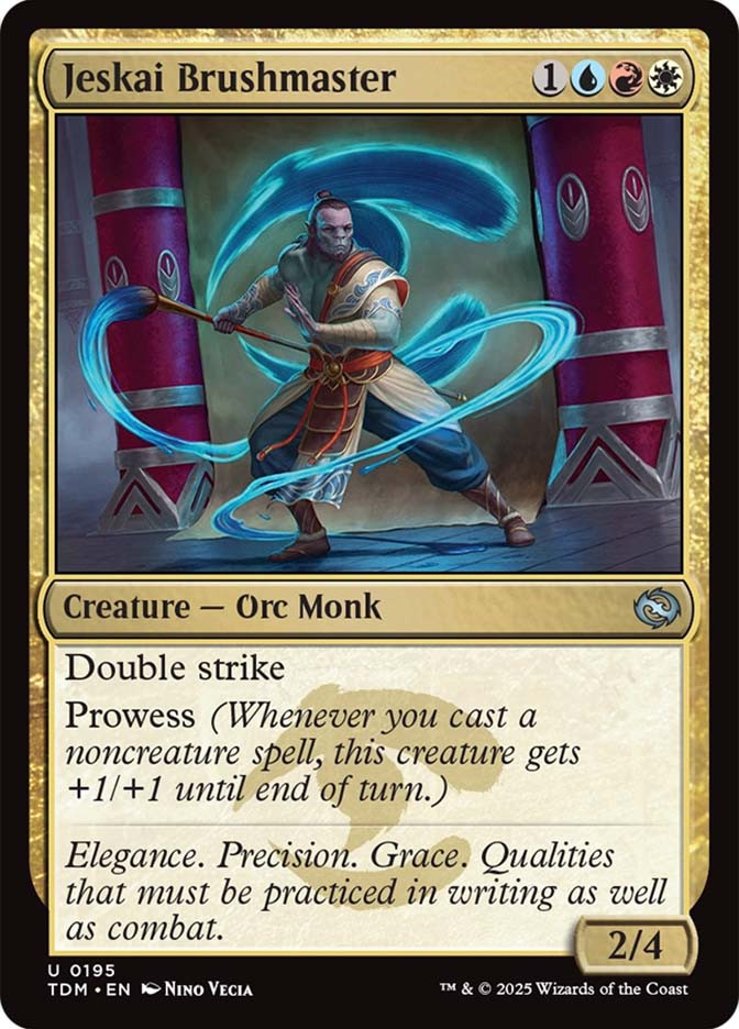 Jeskai Brushmaster | Tarkir: Dragonstorm | Star City Games