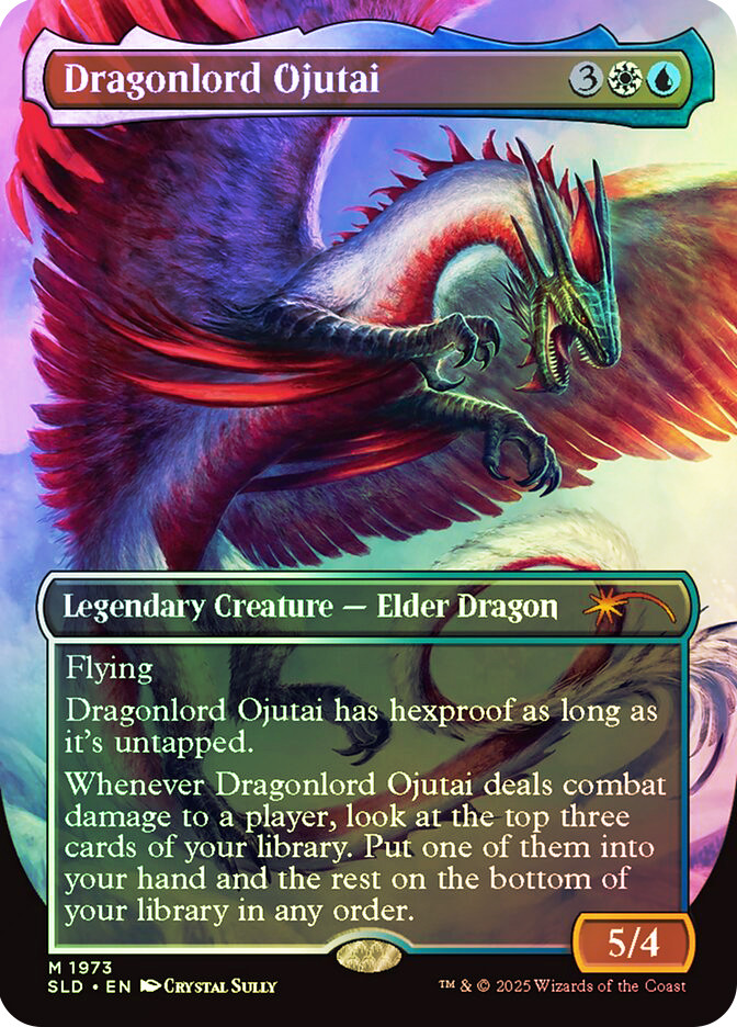 龍王オジュタイ Dragonlord Ojutai Foil Dragonlord Ojutai // Dragonlord Ojutai (#1973) | Secret Lair Drop