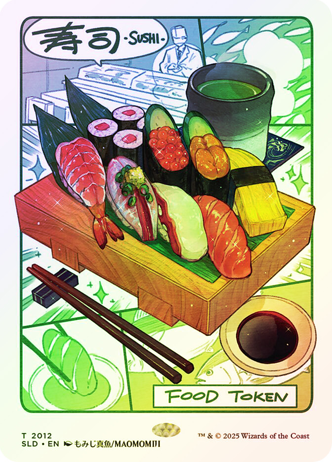 マジック：ザ・ギャザリング secret Lair LASAGUNA FOOD TOKEN foil マジック：ザ・ギャザリング secret Lair LASAGUNA FOOD TOKEN foil