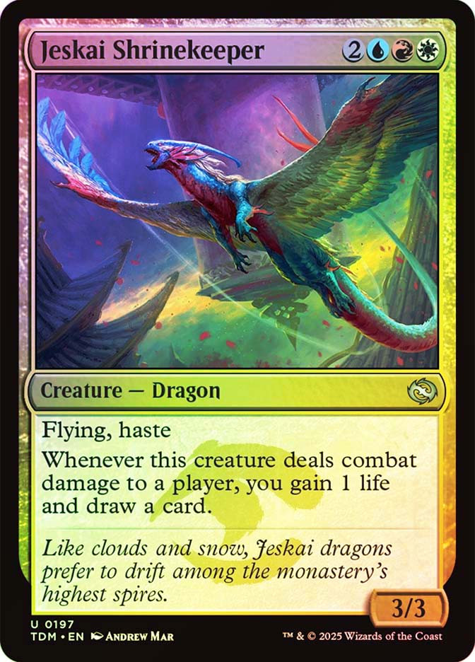 Jeskai Shrinekeeper | Tarkir: Dragonstorm | Star City Games