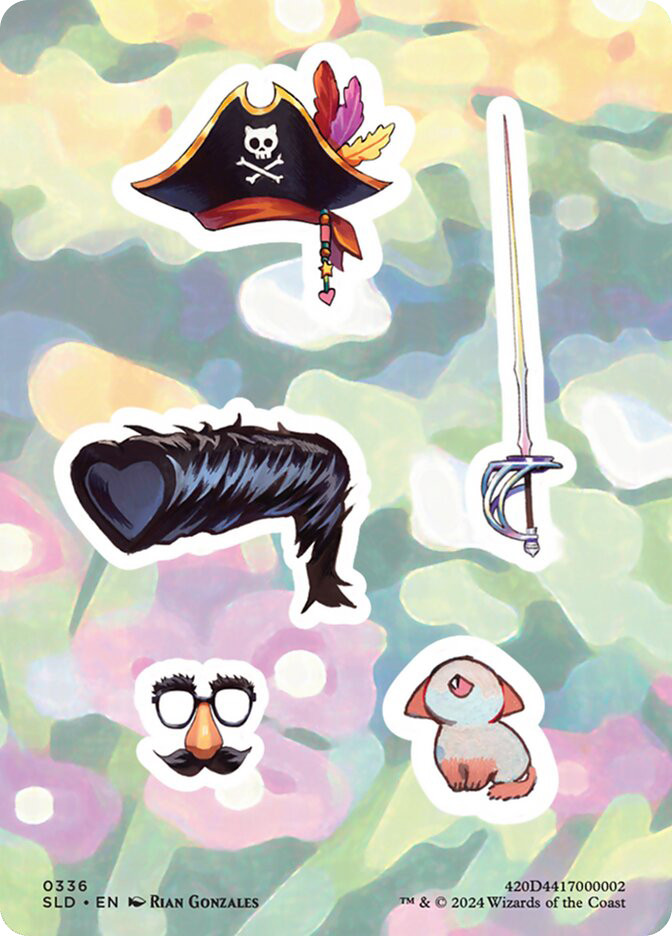 Pick'em & Stick'em Sticker Sheet} | Secret Lair Drop | Star City Games